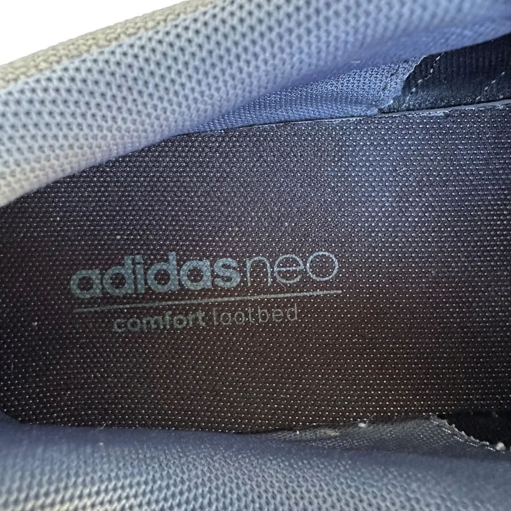 Adidas Neo Daily Mens Grey‎ Canvas Low Top Sneakers AW4592 Sz 10 Grey Streetwear